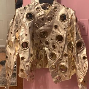 Stylish gold jacket